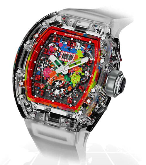 Replica Richard Mille RM011 SAPPHIRE FLYBACK CHRONOGRAPH "A11 FANTASY ROUGE" Watch Replica Richard Mille RM011 SAPPHIRE FLYBACK CHRONOGRAPH "A11 FANTASY ROUGE" Watch